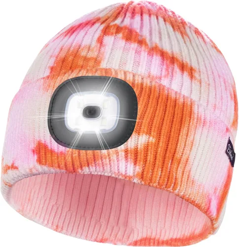 Vista 16 de Etsfmoa Gorro unisex con la luz, regalos para hombres, papá, padre, gorras recargables por USB