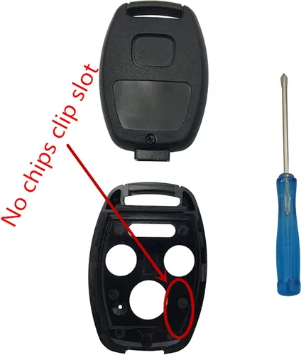 Vista 4 de Repuesto para mando a distancia de entrada sin llave de 3+1 botones para Honda 2008-2012 Accord 2006-2013 Civic EX 2009-2015 Pilot Fit para Honda 1