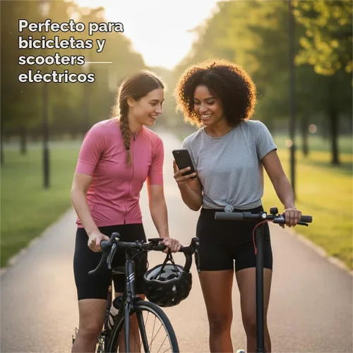 Vista 4 de Cámara de bicicleta 4K con seguimiento GPS, computadora de ciclismo y faro – Spedal S1 30FPS Action Cam con 6 ejes EIS, gran angular de 132°
