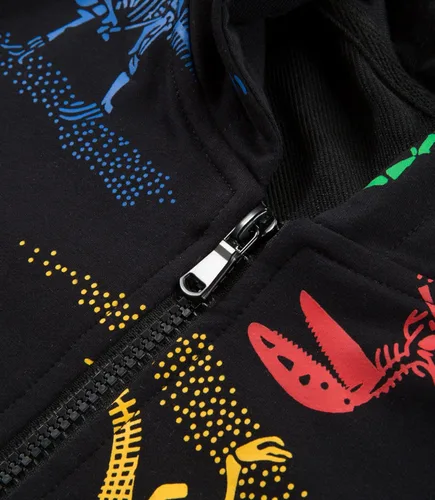 Vista 4 de TLAENSON Sudaderas con capucha de dinosaurio para niños y niñas, sudadera con capucha para niños pequeños