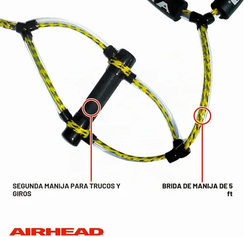 Vista 4 de AIRHEAD Cuerda de remolque Airhead