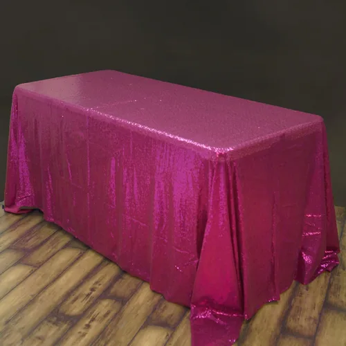 Vista 2 de BalsaCircle - Mantel rectangular de 90 x 132 pulgadas para bodas, fiestas, pasteles, postres, eventos, mantelería