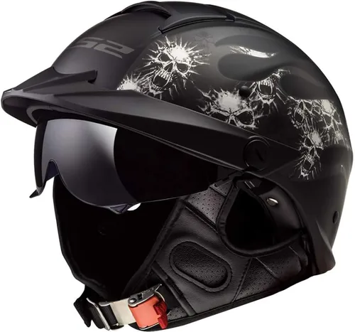 Vista 2 de LS2 Helmets Rebellion Casco de Motocicleta Medio