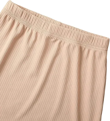 Vista 6 de Floerns Conjunto de 3 piezas con camiseta estampada para niñas, con camiseta súper corta