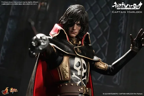 Vista 5 de Hot Toys Película Maestra: Capitán Pirata Espacial Harlock - Capitán Harlock