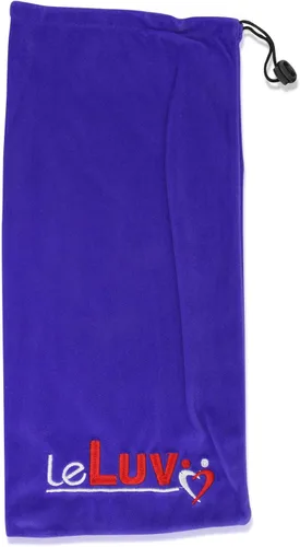 Vista 5 de LeLuv Conejo Vibrador Toadstool Tip Eje Remolino Silencioso Azul