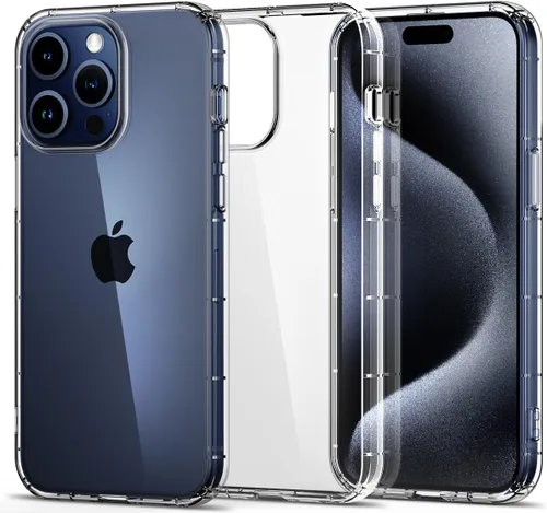 Vista 22 de Funda transparente para iPhone 12 Pro Max, ultrafina, flexible, resistente a los arañazos, gel de TPU de goma suave de silicona protectora