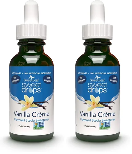 Vista 9 de Edulcorante líquido Sweet Drops de stevia, crema de vainilla, de la marca SweetLeaf