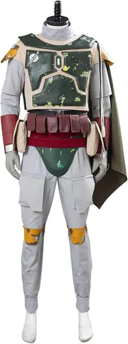 Vista 2 de Disfraz de batalla para adultos para cosplay de Hunter Boba