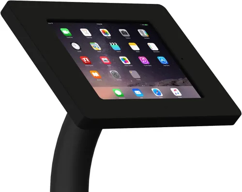 Vista 2 de VidaMount Caja y soporte de suelo con tapa de botón para el hogar, color negro, compatible con iPad mini 1/2/3