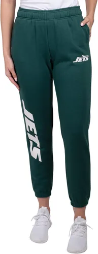Vista 28 de Ultra Game NFL - Pantalones deportivos de vellón supersuaves para mujer Gris brezo