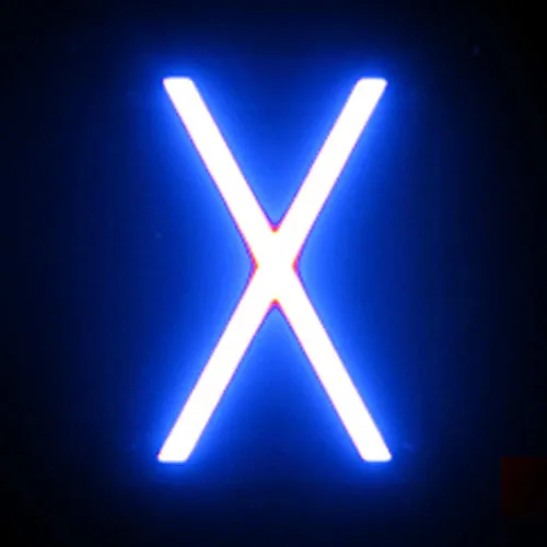 Vista 59 de SpellBrite Letra LED S Construye letreros de bricolaje que puedes cambiar con letras LED azules Componentes adicionales necesarios para iluminar