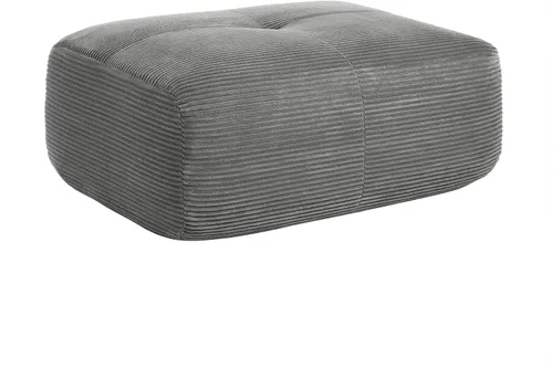 Vista 53 de Sofá moderno comprimido sin armazón de 116", sofás seccionales de 3 plazas para sala de estar, sofá seccional modular de pana verde nube, espuma