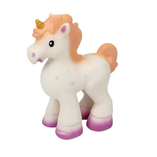 Vista 9 de Nuby Jackie The Giraffe - Mordedor de goma natural para bebés de más de 3 meses