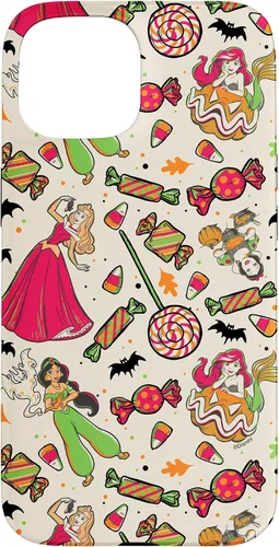 Vista 6 de iPhone 16 Disney Princess Snow White Ariel Jasmine Aurora Funda de Halloween