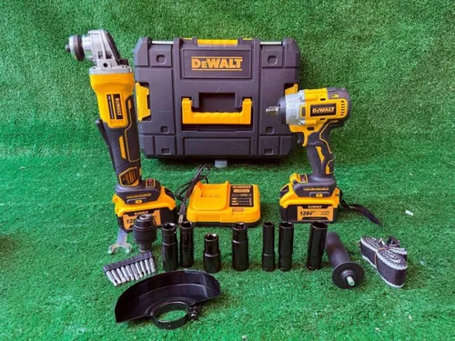 Vista 2 de Combo llave de impacto más pulidora 128V JH