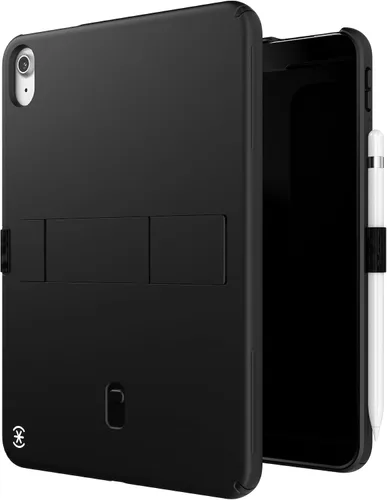 Vista 4 de Speck Funda y soporte para tablet iPad de 10.9 pulgadas, resistente a los arañazos, protección contra caídas y soporte de liberación rápida