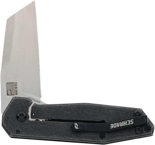 Vista 9 de Schrade Slyte Folding Knife with Ultra-Glide Technology, 2.5-3" Blade, Stainless Steel, for Outdoors, Survival, Everyday Carry
