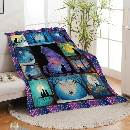 Vista 293 de Manta de águila con la bandera estadounidense y águila calva, regalos para niños, niñas, niños, adultos, mujeres y hombres, suave, acogedora, cálida