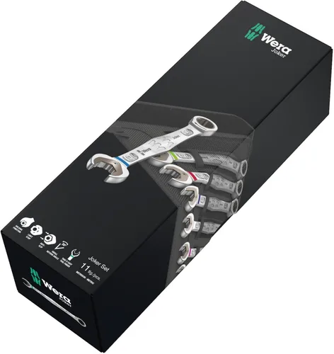 Vista 10 de WERA 05020013001 Juego de llaves combinadas Joker, 11 piezas