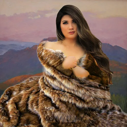 Vista 11 de Fur Accents Manta suntuosa de piel sintética de lujo, calidad de diseñador fabricada en Estados Unidos, Winter Fox