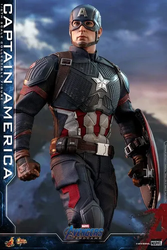 Vista 5 de Hot Toys 1:6 Capitán América - Vengadores: Endgame, Multicolor, HT904685