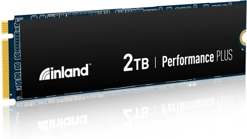 Vista 9 de INLAND Unidad interna de estado sólido SSD para juegos Performance Plus NVMe de 1 TB optimizada para PS5 - Gen4 PCIe, M.2 2280, caché DRAM, TLC 3D