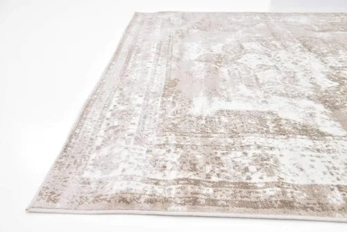 Vista 306 de Unique Loom Colección Sofia - Alfombra de área Salle Garnier (7' 1" x 10' Rectángulo, Borgoña/ Marfil)