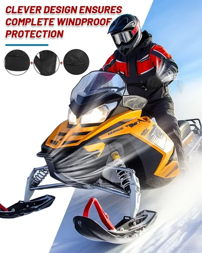 Vista 5 de RIGWARL Guantes de invierno impermeables para clima frío de 40 F a 65 F para hombres y mujeres, pantalla táctil