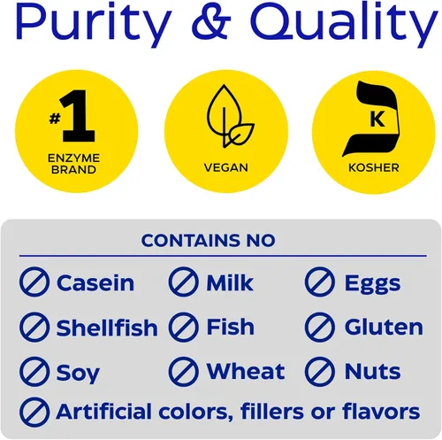 Vista 5 de Enzymedica Digest Spectrum - Suplemento dietético para el alivio digestivo de las intolerancias alimentarias, vegano, sin gluten, sin OMG