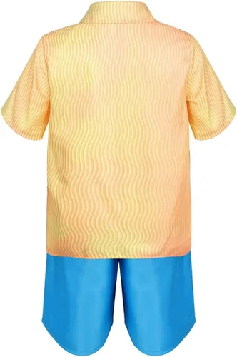Vista 4 de CICOCI Elemental Ember - Disfraz para niñas, disfraz de Wade Cosplay para niños pequeños con máscara, trajes de Halloween