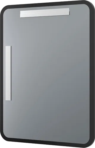 Vista 3 de Better - Espejo de pared biselado Espejo de tocador de baño Marco de metal negro Rectángulo de 30 x 40 pulgadas