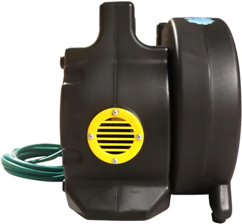 Vista 4 de Zoom Blowers LTE Inflatable Bounce House Blower for Bouncy Jump Castle, Water Slides, and Obstacle Course, Electric, Energy Efficient, Low Amp Draw