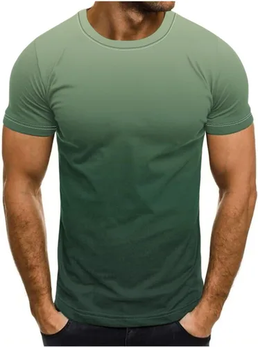 Vista 16 de Camisetas gráficas de gran tamaño para hombre, camisetas atléticas de manga corta con cuello redondo, divertidas camisetas atléticas