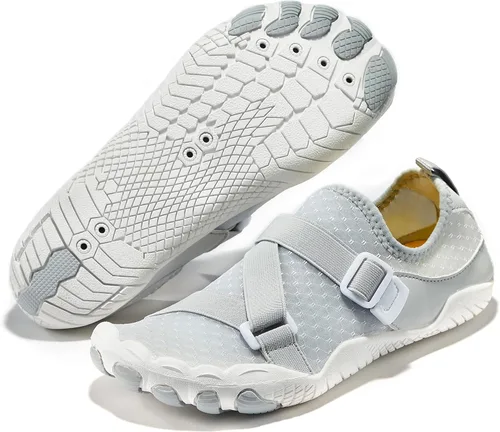 Vista 2 de Womens and Mens Water Shoes Breathable Quick Dry Soft Barefoot Aqua Socks for Hiking Swim Fishing Beach Surf Yoga