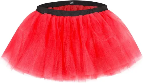 Vista 10 de Gone For a Run Tutu Skirt for Women - Fluffy Tulle - Running Costume Negro