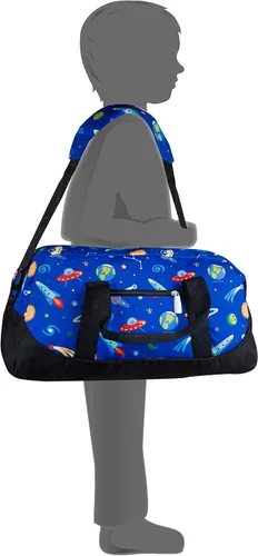 Vista 5 de Wildkin - Bolsa de viaje para niños y niñas, tamaño equipaje y perfecto para la práctica después de la escuela o un fin de semana o viaje nocturno