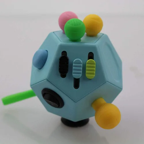 Vista 7 de UOOEFUN Juguetes de cubo de 12 caras, juguetes para aliviar el estrés y la ansiedad y la depresión antipara niños y adultos con TDA, TDAH, TOC