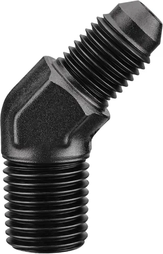 Vista 62 de EVIL ENERGY Adaptador de ajuste de 6AN a 3/8" NPT macho de 90 grados, aluminio