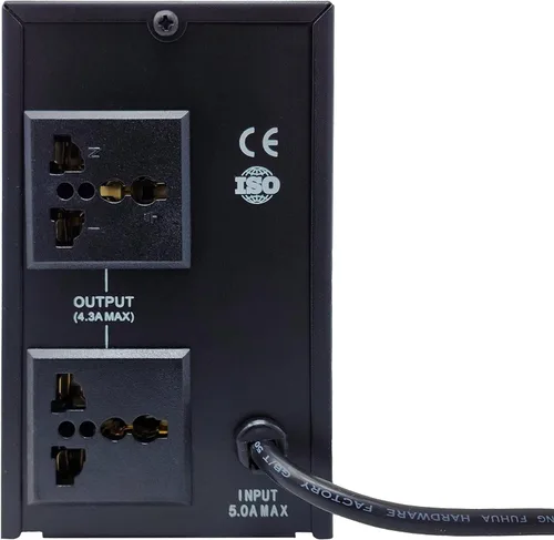 Vista 3 de PumpSpy Batería de reserva para router, módem, computadora, fuente de alimentación ininterrumpida con protección contra sobretensiones, copia