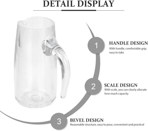 Vista 5 de Decantador de vino con escala elegante dispensador para el hogar