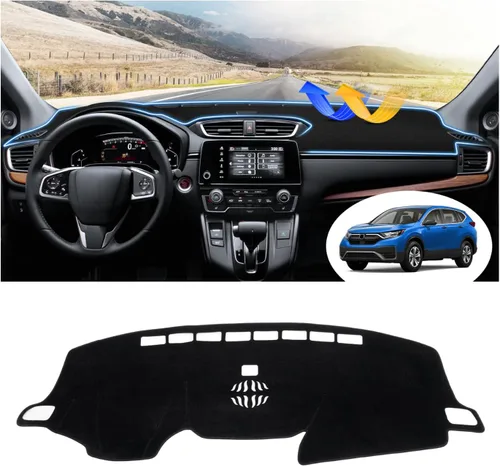 Vista 62 de FIILINES Cubierta para tablero Compatible con Mazda 3 2010-2013 Accesorios Tapete para tablero para Mazda 3 Accesorios Tapete para salpicadero