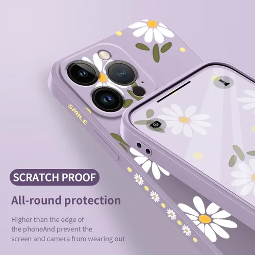 Vista 7 de LEECG Funda para iPhone 12 Pro Max, diseño creativo con estampado floral de mariposa de astronauta, funda de teléfono antiarañazos, forro