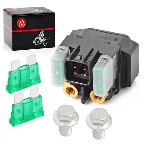 Vista 5 de MOTO1988 Relé de Arranque Solenoide Compatible con Yamaha Raptor 700 700R YFM700 2006-2022 Rhino 450 YXR450 2007-2008 Rhino 660 YXR660 2007