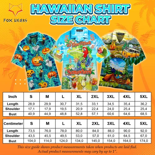 Vista 7 de FoxWears Cthulhu - Camisa hawaiana, camisas hawaianas grandes y altas para hombres, camisa con botones con estampado de animales, regalos