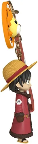 Vista 2 de LUFOYOU Anime A Piece Luffy Pirates Boat Llavero Cosplay Figuras de acción Dibujos Animados Joyería Regalo para Niños Niñas