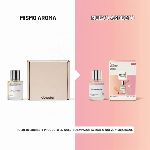 Vista 7 de Dossier - Perfume Floral de Lavanda - Eau de Parfum - Inspirado en YL's Libre - Perfume de Lujo - Puro Infundido - Sin Parabenos - Vegano - Para