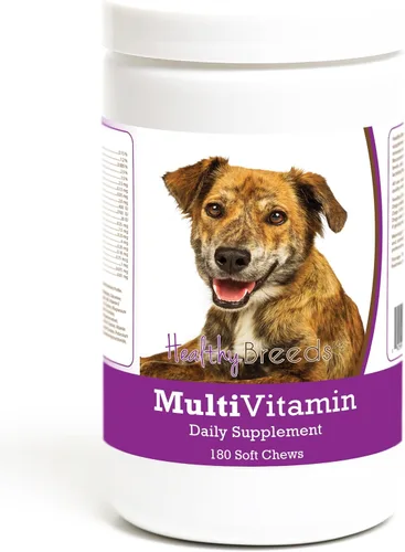 Vista 75 de Healthy Breeds Affenpinscher Multivitamínico suave masticable para perros 180