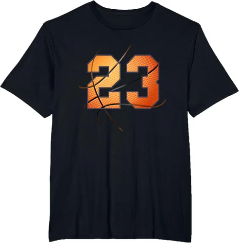 Vista 27 de Baloncesto número 23 - Camiseta de baloncesto