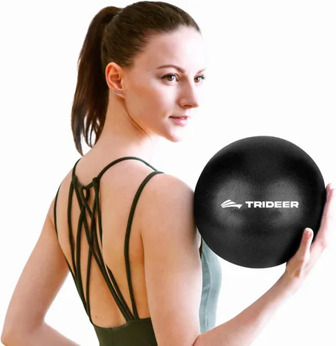 Vista 13 de Trideer 9-Inch Pilates Ball, Small Exercise Ball Pilates Equipments for Yoga, Physical Therapy, Pregnancy, Postpartum, Core Training, Balance